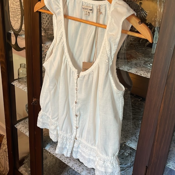 Toad&Co: Manzana Ruffle Tank - Picture 7 of 11